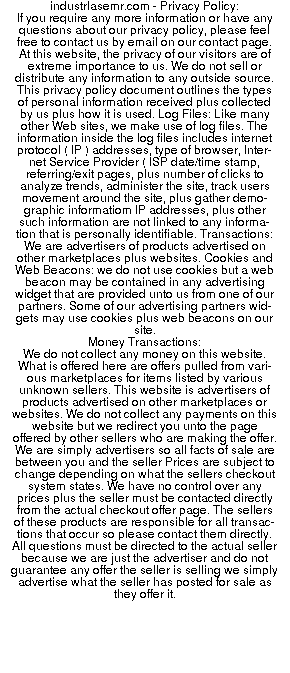industrlasemr privacy