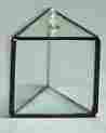 1020-1lc Seoh Prism Glass Hollow Equilateral Light Refraction Experiments Liquid