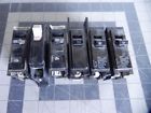 15-30 General Electric Lot Of Six Ge Circuit Breakers See Photos