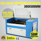 300x500mm Vevor 50w Co2 Laser Engraver Engraving Machine Carving Adjustable Well Made