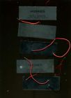 3595h-01 Hughes Pieces Of Model Laser Power Supply Wires Rubber Coated 3595h-01 Hughes Pieces Of Model Laser Power Supply Wires Rubber Coated