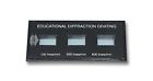 525798 United Scientific Demonstration Diffraction Grating