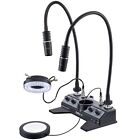 840979135101 Unbranded Amscope Led Illuminator Set With Ring Light