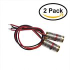 9x21mm Farhop 4.5v 5mw 650nm Red Line Laser Diode Module 2 Pack With Clam 9x21mm Farhop 4.5v 5mw 650nm Red Line Laser Diode Module 2 Pack With Clam
