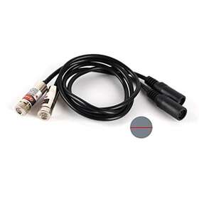 Beitesi 793466863547 650nm Red Line Laser Module Industrial Adjustable Focus Length