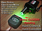 70mw Case Analog Green Req. 532nm 1mw Laser Reads Meter Batteries 70mw Case Analog Green Req. 532nm 1mw Laser Reads Meter Batteries