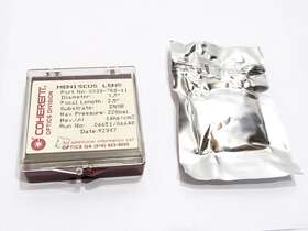 0333-783-11 Coherent New Znse Meniscus Lens 1.5 Inch Dia 2.5 Fl 220 Psi - Curvature 16kp/cm/2