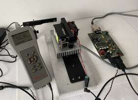 Lasnova50 Coherent 3250 T01 Lasos 50mw 532nm Single Frequency Slm Dpss Laser System Working