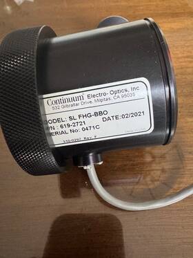 619-2721 Continuum Surelite Fourth Harmonic Generator 619-2721 Continuum Surelite Fourth Harmonic Generator