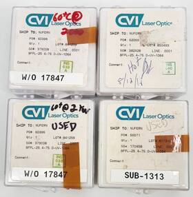 Cvi Laser Bfpl-25.4-75.0-uv-1064 Optics Lot Of 4