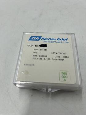 Plcx-25.4-103.0-uv-1064 Cvi Laser Corp Lcx-25.4-103.0-uv-1064 Cvi/ Melles Girot Specialty Lens Plcx-25.4-103.0-uv-1064 Cvi Laser Corp Lcx-25.4-103.0-uv-1064 Cvi/ Melles Girot Specialty Lens