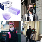 Dm006001taro Purple Fwpp Earloop Disposable Surgical Face Flu Masks 619125850232