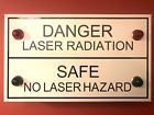 Etg-dls-2 Kentek Laser Safety Illuminated Dual Status Sign