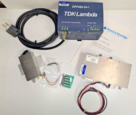 Gooch & Housego Hp041-125adg-a10 And Hp041 Rf Driver - Aom Acousto-optic Modulator Power Supply