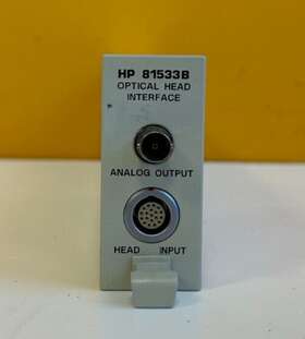 450-1020 Hp 81533b Nm 10 To -100 Dbm Optical Head Interface Module. Tested