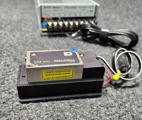 Integrated Optics 0532l-21b-ni-nt-nf Matchbox 532nm Slm Laser Dpssl Free-space Tested Low Hours