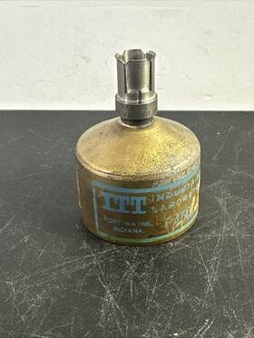 F4502 Itt Ultra-fast Biplanar Phototube Socket Untested