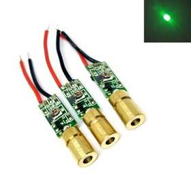 520m-5-0610 Jolooyo 3pcs 515nm 520nm 5mw Mini Green Dot Laser Diode Module 6x10.5mm