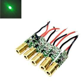 520md-5-0610.5 Jolooyo 5pcs Dot 515nm 520nm 5mw Green Mini Laser Diode Module For Aiming Positioning