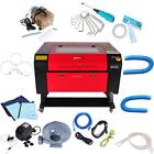 Kehui 80w Co2 Usb Laser Engraver Cutting Engraving Machine With Air Exhaust Fan 765629220092