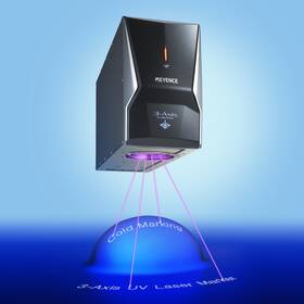 Md-u1000c Keyence 3-axis Uv Laser Marker
