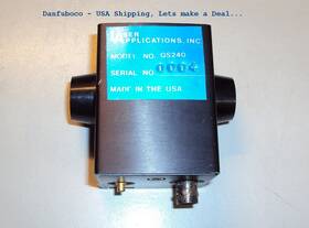 Qs240 Laser Applications Inc Yag Nd High Power Q - Switch Used In Good Shape Pull