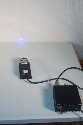 Bml473-10f1a1 Lasermate 473 Nm Diode Pumped Solid State Laser And Power Supply