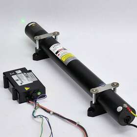 7640 Lasos 7786 Zeiss Lgk Green He-ne Laser Tube Head With Ac Input Power Supply