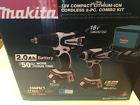 Lct200w Makita 18v Li-ion Compact 2pc Combo Kit Opened New