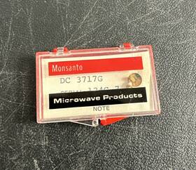 124c-7 Monsanto 3717g Microwave Products . Dc 3717g. Serial 124c-7. Bias 35 V