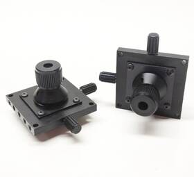 F-1015 Newport Nrc Precision Single-mode Fiber Coupler 2-axis Lab - No Base