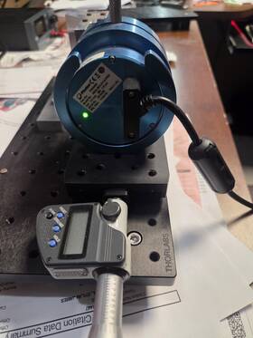 Pho454 Ophir Photon Inc Ns-pyro/9/5-pro Nanoscan Pro Beam Profiler Thorlabs Mitutoyo Micrometer Usb