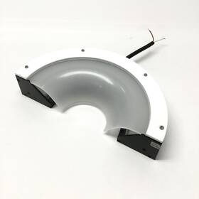 Opt Machine Vision Opt-ric18045-ip-w Led Half Right Light White 180mm 24vdc