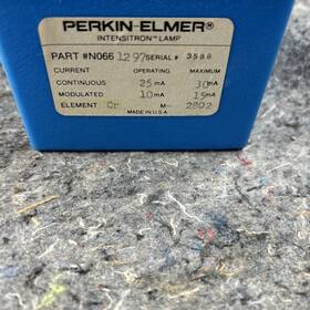 Perkin Elmer N066-1297 Intensitron Lamp N066 1297 Cr