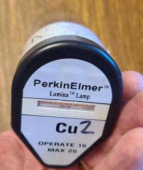 N305-0121 Perkin Elmer Cu Copper Lumina Hollow Cathode Lamp With Original Box
