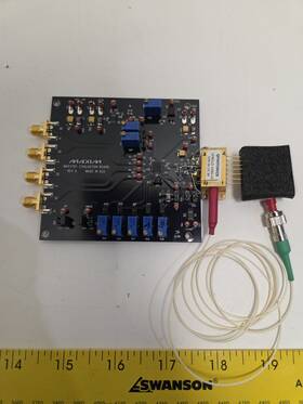 Qphotonics Qfbgld-1060-10 Qfbgld-1060-10fiber Coupled Laser Diode At 1060nm With Maxim 3701 Brd