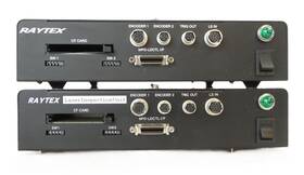 Pd-2001-a Raytex Pd-2000 Laser Inspection Encoder Unit Lot Of 2 Rxp-1200 Working