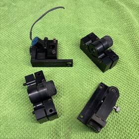 101101729 Rofin Baasel Lasertech Lot Of Laser Optic Components Mirrors Diode Adjustable