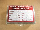 0.75ma Sf22 Micro Laser Systems Pion Model Lop Power Im