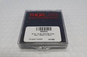 Bss04 Thorlabs 1/2 Inch Uvfs Bs Plate 70 30 400-700nm 3mm Thick Used