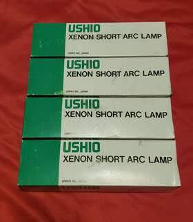 Ushio Uxl-75xe Lot Of 4 New Xenon Short Arc Lamps / Bulbs Free Shipping