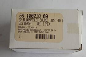 56-100218 Varian D2 Deuterium Uv Lamp Ultraviolet Source