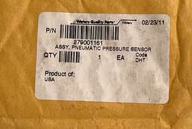 279001161 Waters Acquity Assy Pneumatic Pressure Sensor - New Unopened
