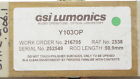 Yp103op Gsi Lumonics Y103op Nd Yp103op Gsi Lumonics Y103op Nd