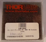 (new) Thorlabs LB-1092 (LB1092) Bi-convex Lens, Dia. 1/2", F = 15.0 Mm. Fixed Price $16.00.