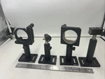 Thorlabs Laser Optics Assorted Mounts 1 W/ Lens Qty 4. Fixed Price $99.00.