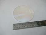 Oriel Optical Plano Convex FL205 D50 Lens Optics As Pictured &F3-A-51. Fixed Price $19.00.