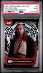 2024 Star Wars High Tek Qui-gon Jinn #83 Laser-orange Magma /25. Fixed Price $25.00.