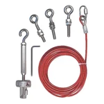 Omron 44506-2710 Cable Kit, Pvc Covered Steel, 32FT. 10IN.L. Fixed Price $192.99.