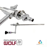 R. Wolf Degree 10MM Panoview Lumina Sl Laparoscope 8912.431 W/ 8911.315 16". Fixed Price $475.00.